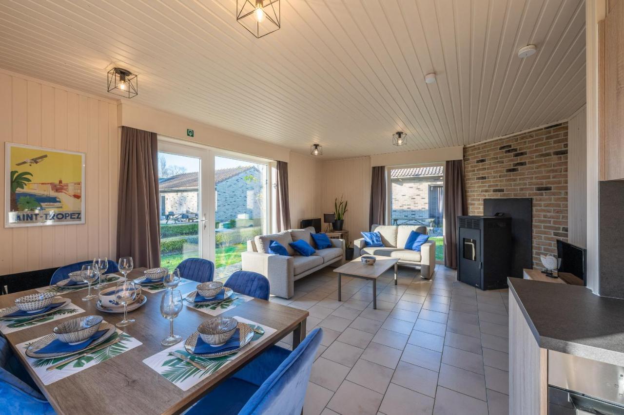Westende Marinapark Bungalow Blue ミデルケルケ エクステリア 写真